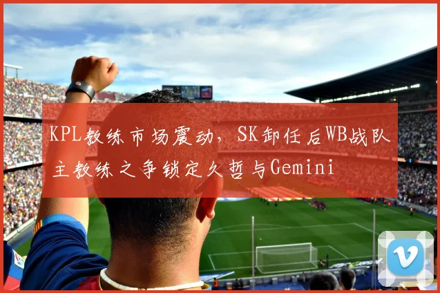 KPL教练市场震动,SK卸任后WB战队主教练之争锁定久哲与Gemini